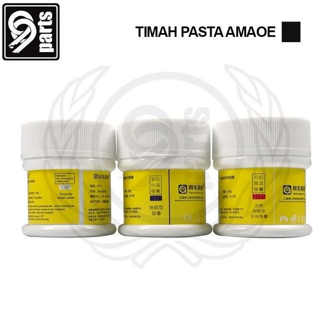 ENRIO- Timah Pasta Amaoe M11 Low Temp 138 / Timah Pasta Medium AmaoeM13 190