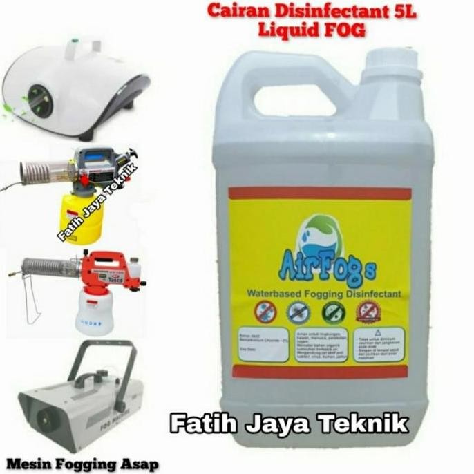 Premium Cairan Mesin Fogging Asap cairan Liquid Disinfektan Mesin Fogging asap Promo