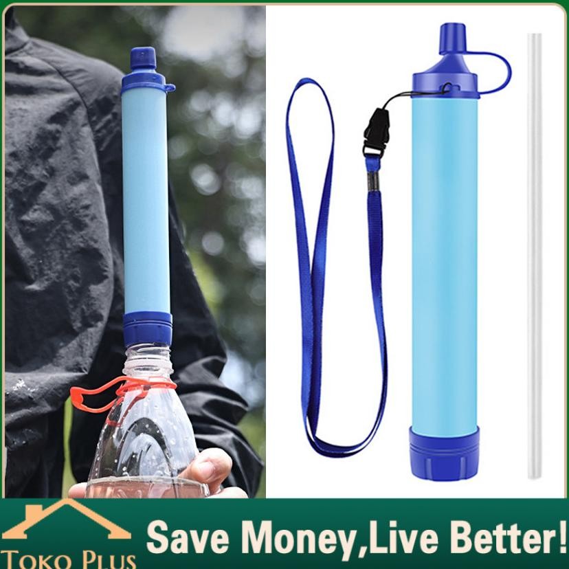 ELIYU- Water Filter Straw Personal filter air camping minum lapangan siap minum Sedotan Filter Purif
