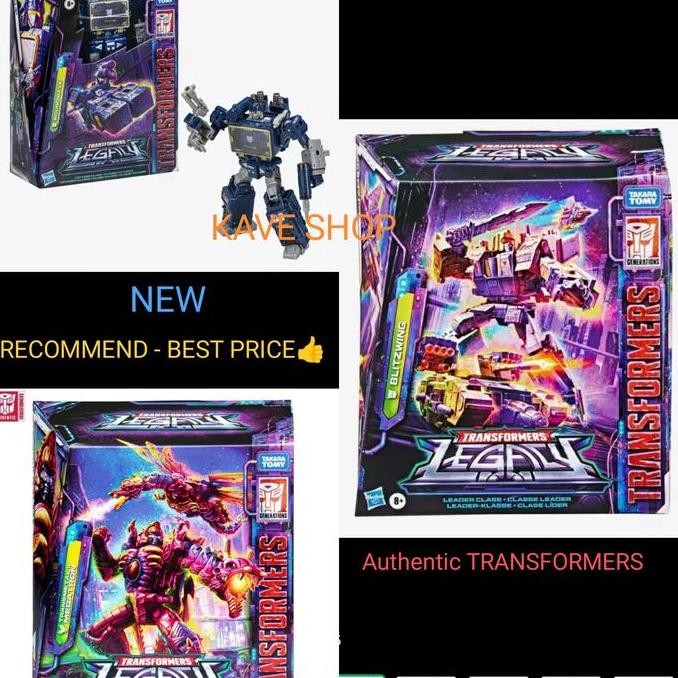 Transformers LEGACY Soundwave - MEGATRON - BLITZWING - HASBRO - NEW - ORIGINAL
