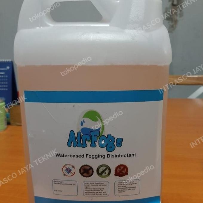 Premium cairan fogging disinfektan 5 Liter asap tebal Cairan Fogging Asap Promo