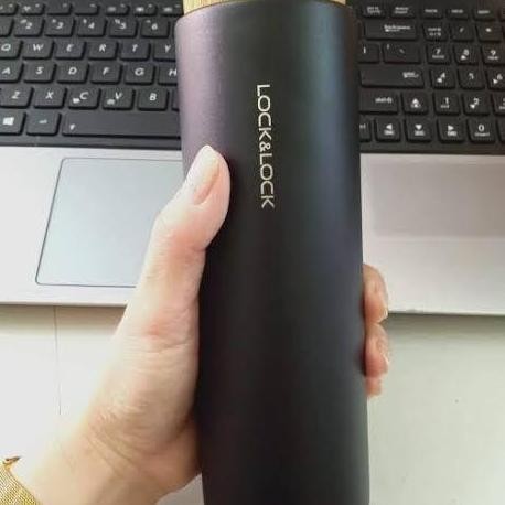 Lock N Lock Tumbler Flat Lhc4227 Ready Hot & Cool Vacuum Mug Tumbler Lock&Lock 400Ml Original Lock &