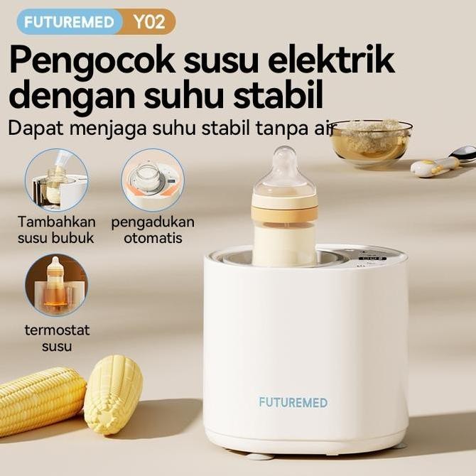 JERICOMM- FUTUREMED Penghangat ASI / Pengocok susu elektrik/Hangatkan Susu Secara Merata dalam 3 Men
