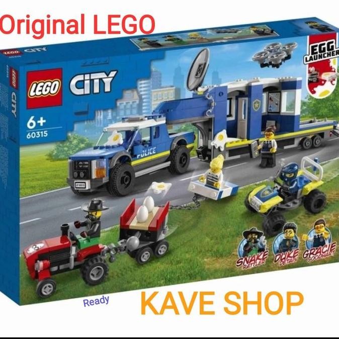 LEGO 60315 City: Police Mobile Command Truck Playset