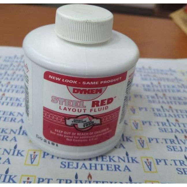 Dykem Steel Red Layout Fluid,Merah !! Ready