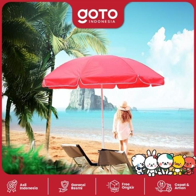 Sunflow Payung Tenda Jualan Pantai Cafe Outdoor Besar Jumbo