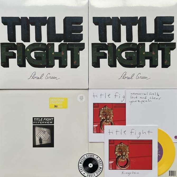 Vinyl / Piringan Hitam Title Fight - Kingston Rare Koleksi Original