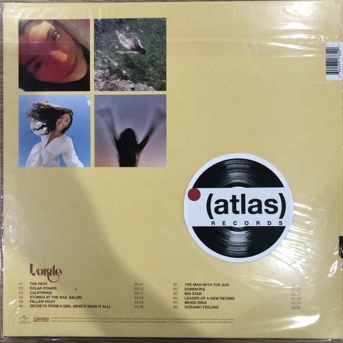 Vinyl / Piringan Hitam LORDE - Solar Power Rare Koleksi Original
