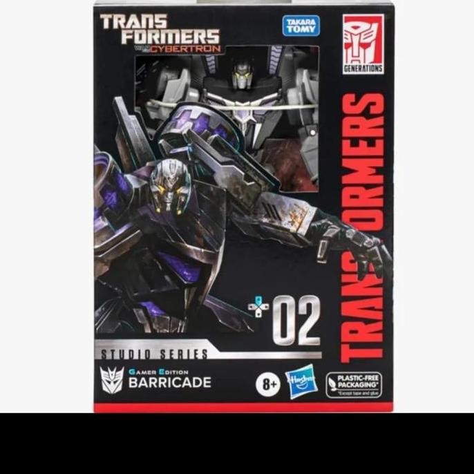 Transformers HASBRO Siege WFC : Barricade - Authentic TRANSFORMERS