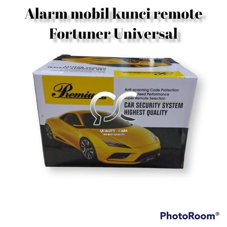 albertGokil- Alarm mobil kunci remote FORTUNER universal