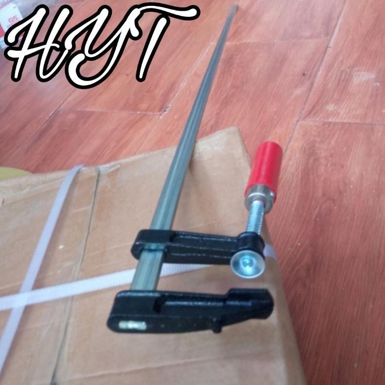 EDELWEIS Klem F size 5 X 120 cm - Clem F alat pres Penjepit kayu Clemp F