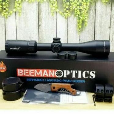 FEVERFEW TELESCOPE BEEMAN OPTICS 3-9x40 reticle HK wide angel