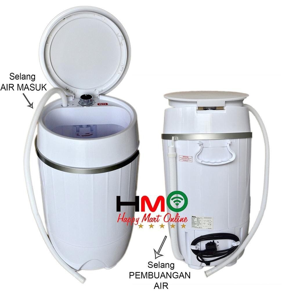EDELWEIS- Mesin Cuci Mito WM 1 WM1 Mesin Cuci Portable Mesin Cuci Mini Mito