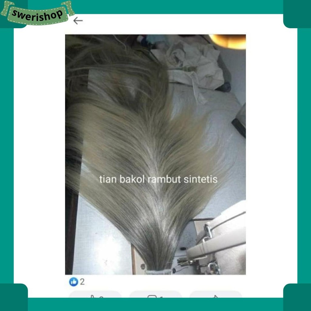 Sepasang Rambut Jaran Sintetis Model Suri JR -37