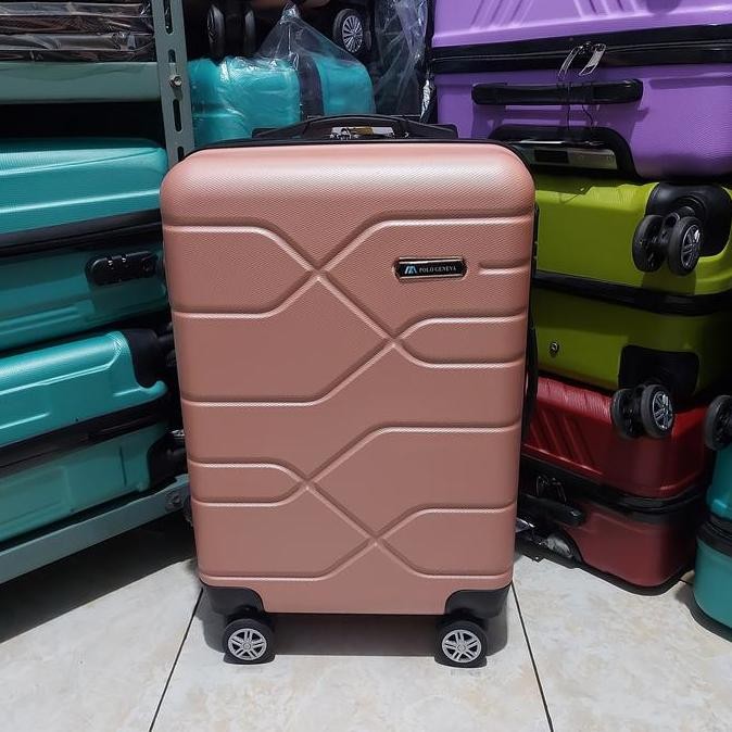 Koper polo fiber 20 inch / tas pakaian / travel bag / tas roda