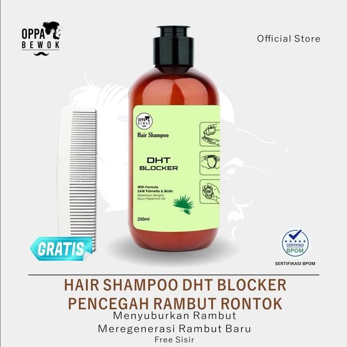 Hair Shampoo Pencegah DHT Rambut Rontok Penumbuh Rambut