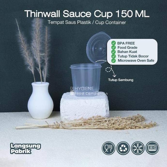 Thinwall Cup Puding 150ml Container - Thinwall Cup Puding 150ml