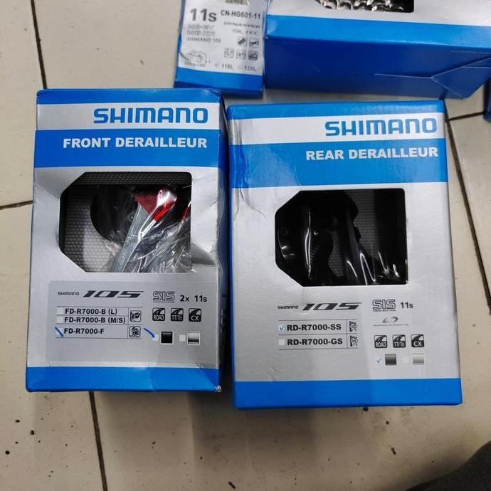 Group Set Shimano 105 R7000 Shifter Flat Bar SHIMANO Original With Box