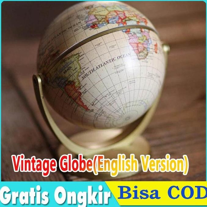 Globe Peta Dunia Berputar Dekorasi Ruangan globe bola dunia TKP