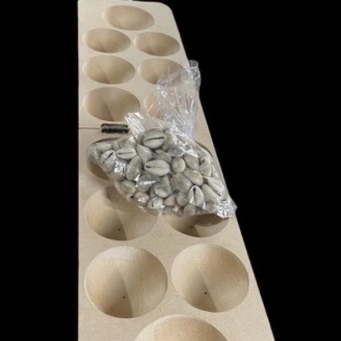 Papan congklak lipat polos +100kerang SMR