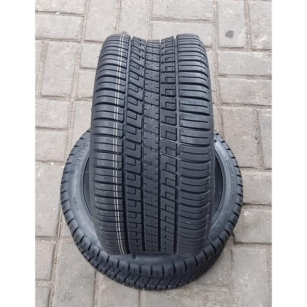 Baru BAN LUAR GOLF 205 / 50 - 10 BUGGY RING 10 Aspal 4 PR Tubeless ATV DELITIRE Deli Tire