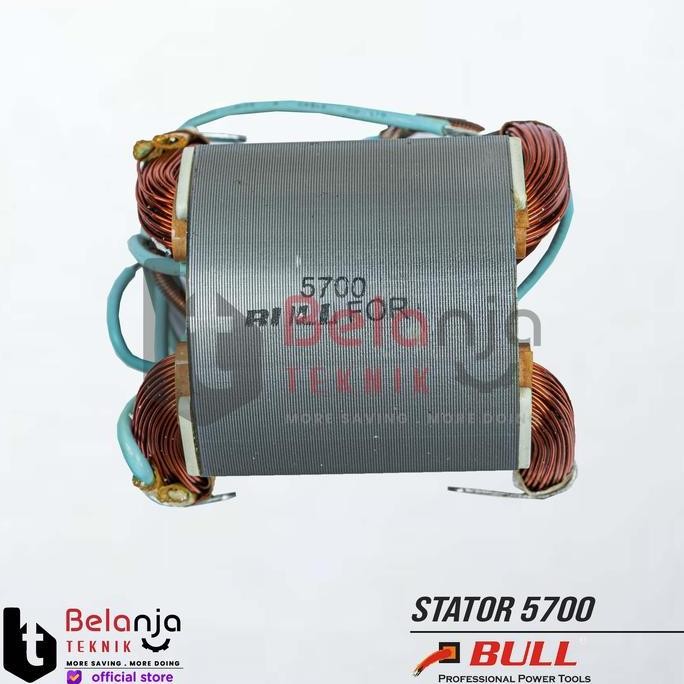 JUNXIENA Bull Stator 5700 Rumah Angker Armature Mesin Circle Makita 5700