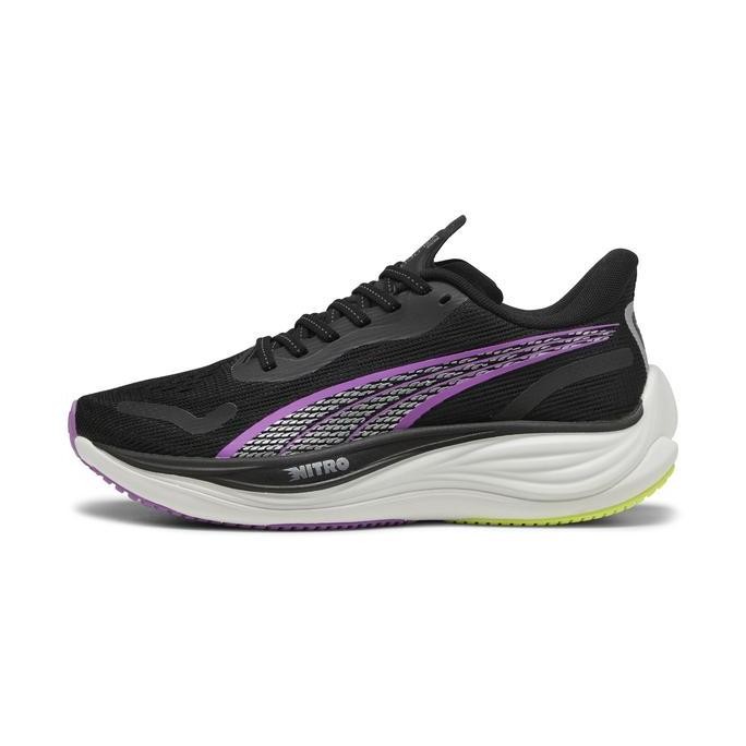 Puma Sepatu Lari Wanita Velocity Nitro 3 Black-Pure Magenta