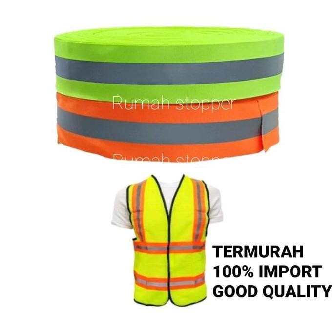 TERBARU scotlight / scotlight kain /scotlight rompi safety reflective (1 Roll)