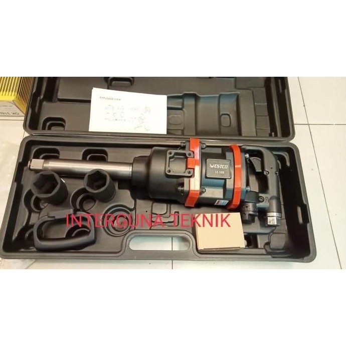 HASCHWALT- Air Impact Wrench 1" Westco pembuka baut angin Original
