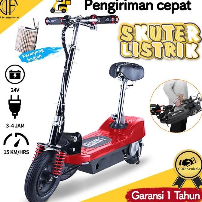 WONDERWEISS- SKuter Elektrik / Listrik Scooter Electric Portable Lipat