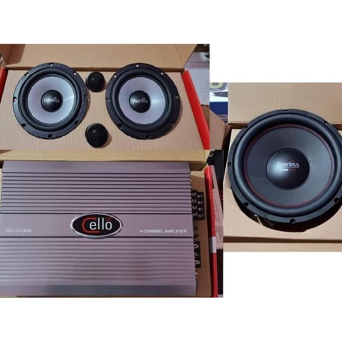 Promo PAKETAN AUDIO BRANDED 2WAY SQL PEERLESS TC-5 Diskon