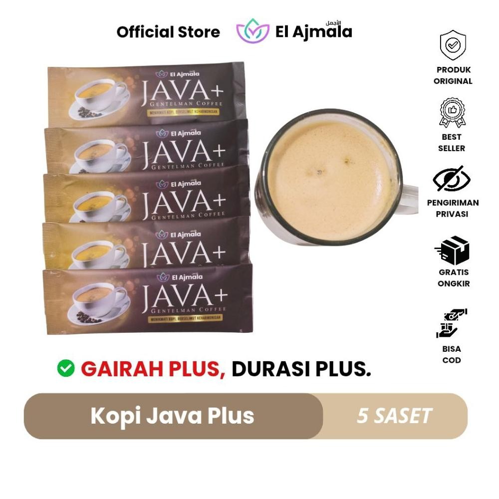 READY STOK Kopi Java Plus 5 Sachet Kopi JAVA+ Kopi Vitalitas Terfavorit Siap kirim