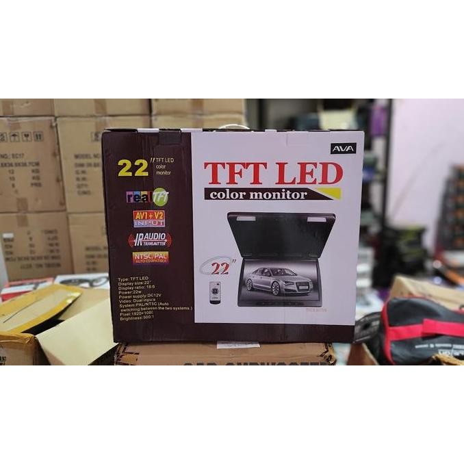 Promo TV PLAFON MOBIL 22 INCH UNTUK BUS Diskon