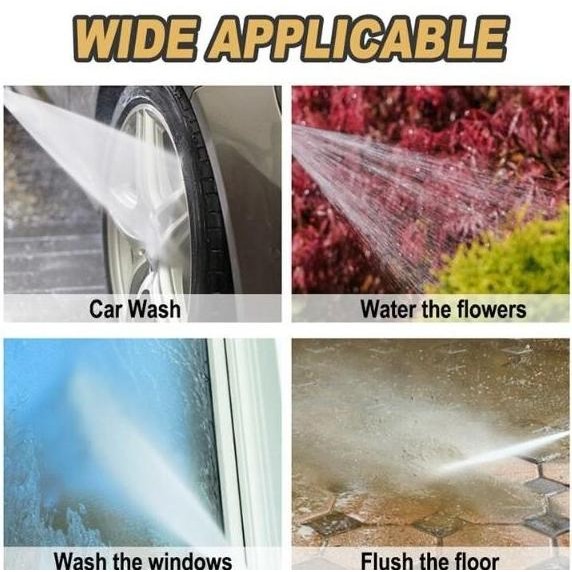 Promo Semprotan Semprot Nosel Kran Air Steam Cuci Mobil Water Jet Cocok Untuk Cuci Motor Mobil Cod