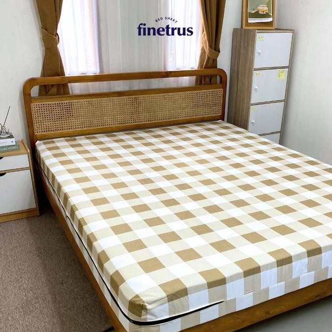 Finetrus - Sarung Kasur Resleting  160x200x30