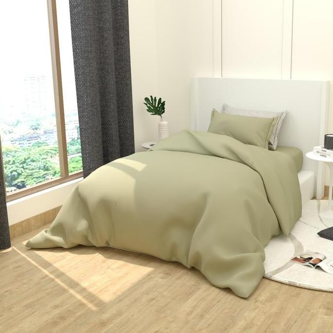 KAWAII Selimut Set 90x200 - Selimut Polos & Sprei Polos Set 90x200