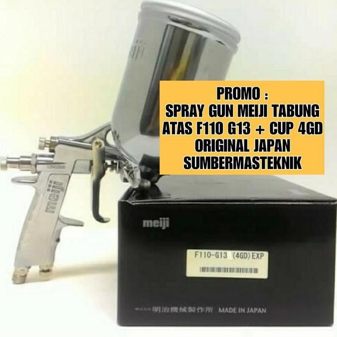 Promo Spray Gun Meiji F110 Tabung Atas Meiji F 110 G13 4Gd Original Jepang Cod