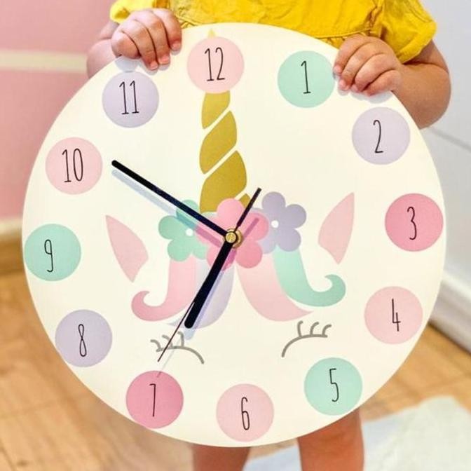 DF320>> Jam Dinding Unik / Jam Dinding Anak / Jam Dinding Lucu / Dekorasi Kado