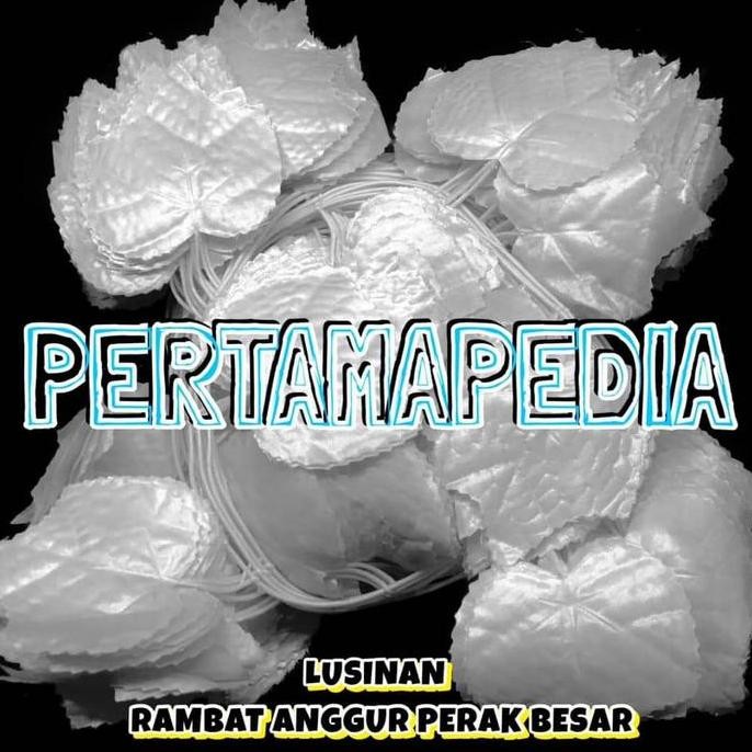 DF403>> LUSINAN Daun Rambat Plastik/ Daun Rambat Artificial/ Daun Emas