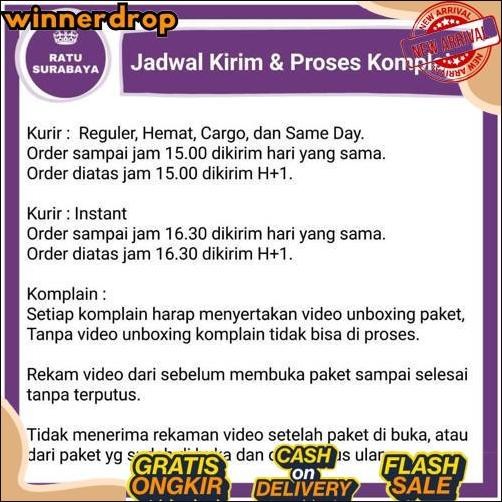 New Kantong Plastik Tas Kresek uk 28x48 Gading Surya isi 50 Lembar Tebal 0.2 Merah Putih Hitam