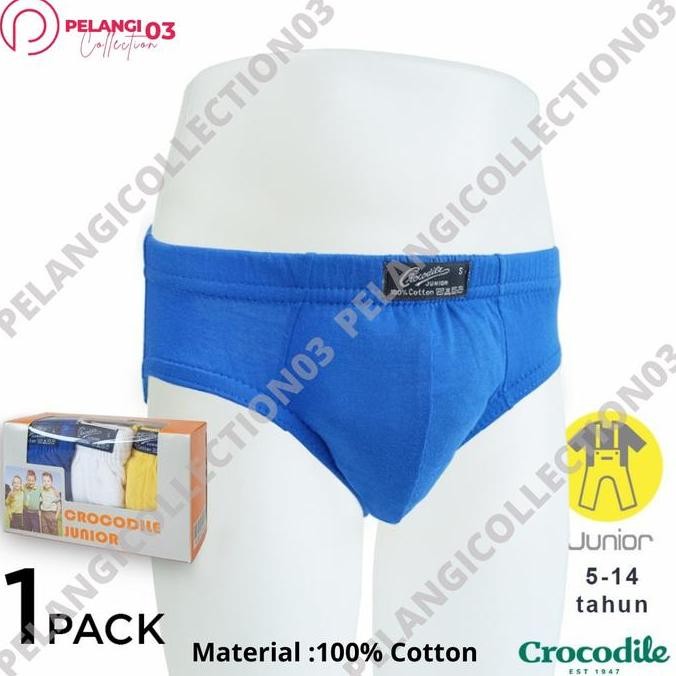DS16 >> CELANA DALAM ANAK POLOS CROCODILE 827 | CROCODILE JUNIOR