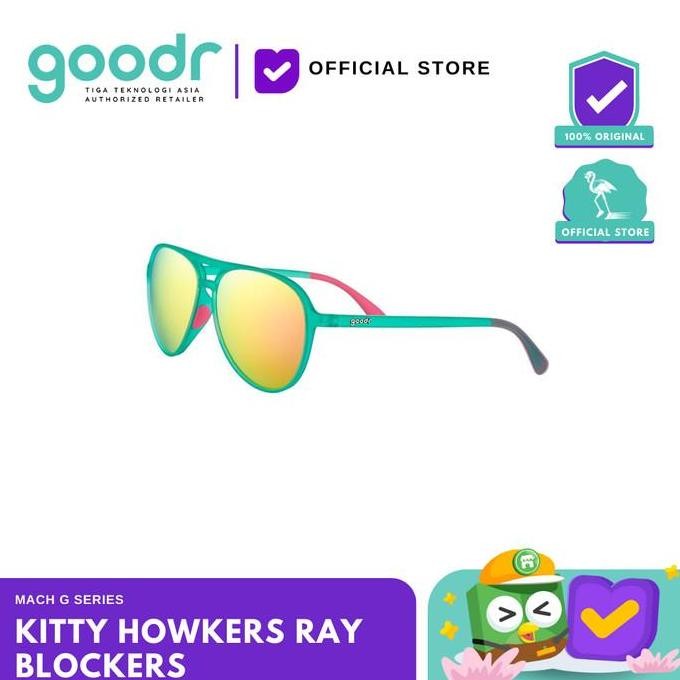 Goodr Sunglasses Kitty Hawkers Ray Blockers