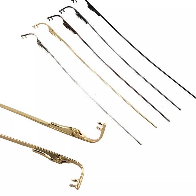 Tangkai Batang Kacamata Rimless Engsel Per
