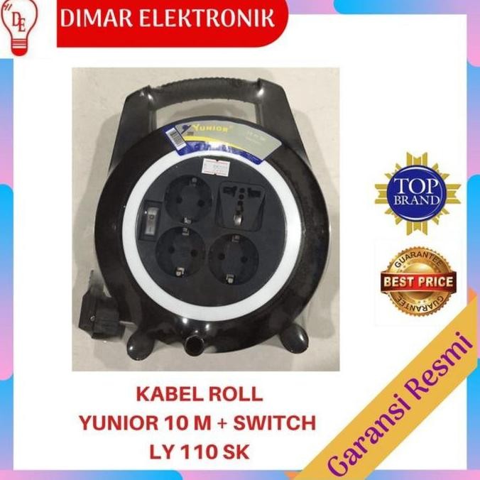 KABEL ROLL YUNIOR 10M+SWITCH LY 110 SK