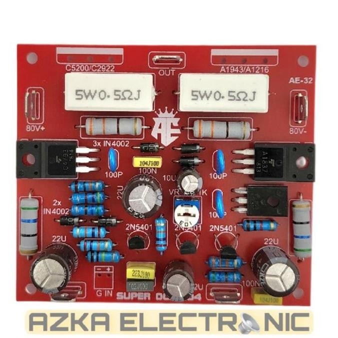 Kit Driver Power Amplifier SOCL 504 Mono