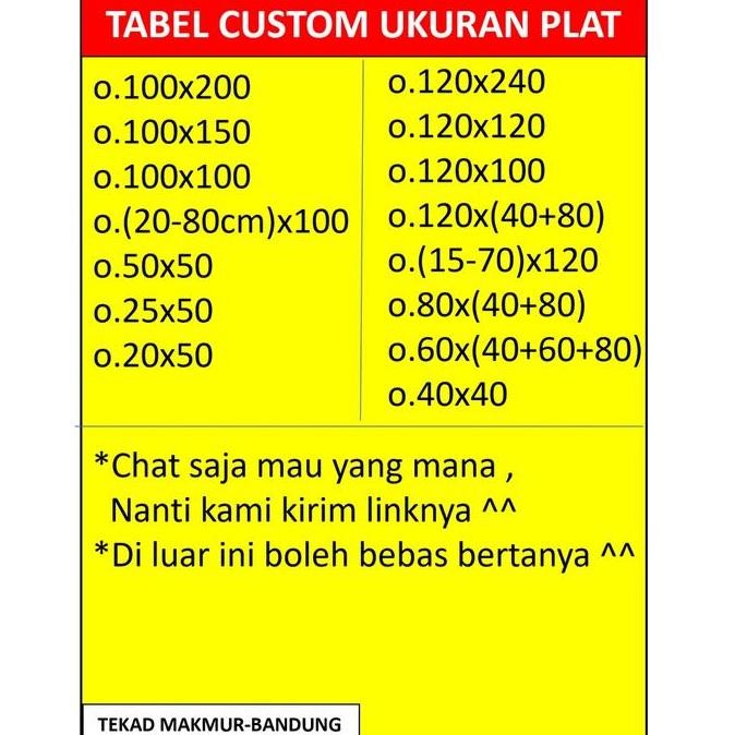 50x150 - Besi Ram Speaker - Ram Grill Lubang