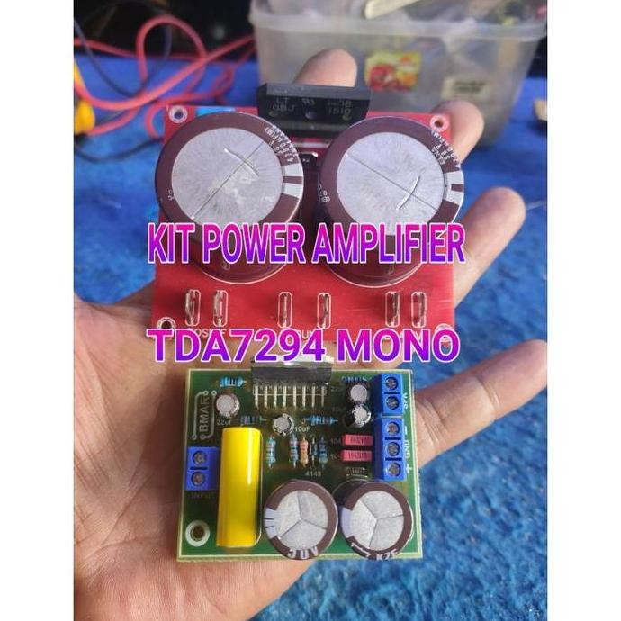 kit power TDA7294 mono lengkap PSU baca deskripsi