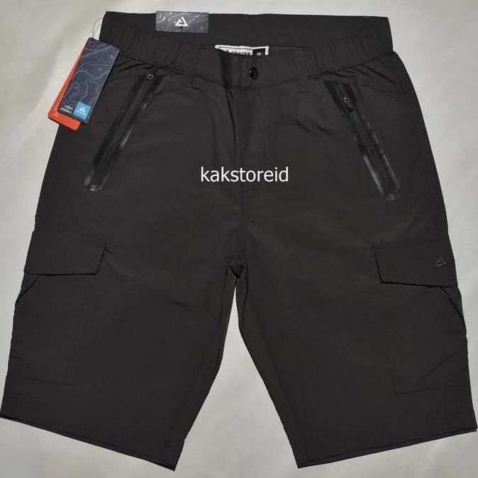 Promo Celana Pendek Pria CRATER Shorts Reguler Fit Abu CRP 01 COD
