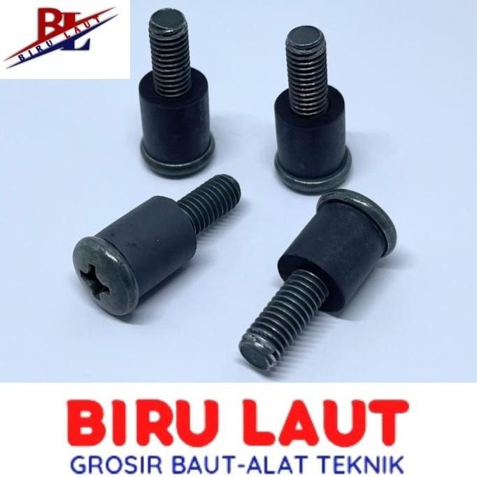 COD (paket isi 4 pcs) Baut Cover Tutup CVT Nmax Aerox Lexi Yamaha Variasi