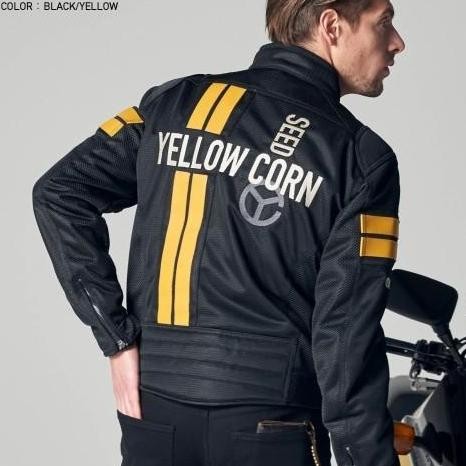 YELLOW CORN SJ 2313 BLACK/YELLOW | JAKET MOTOR | ORIGINAL